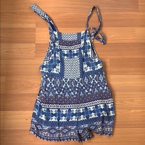 Printed Romper size Med from Lulus
